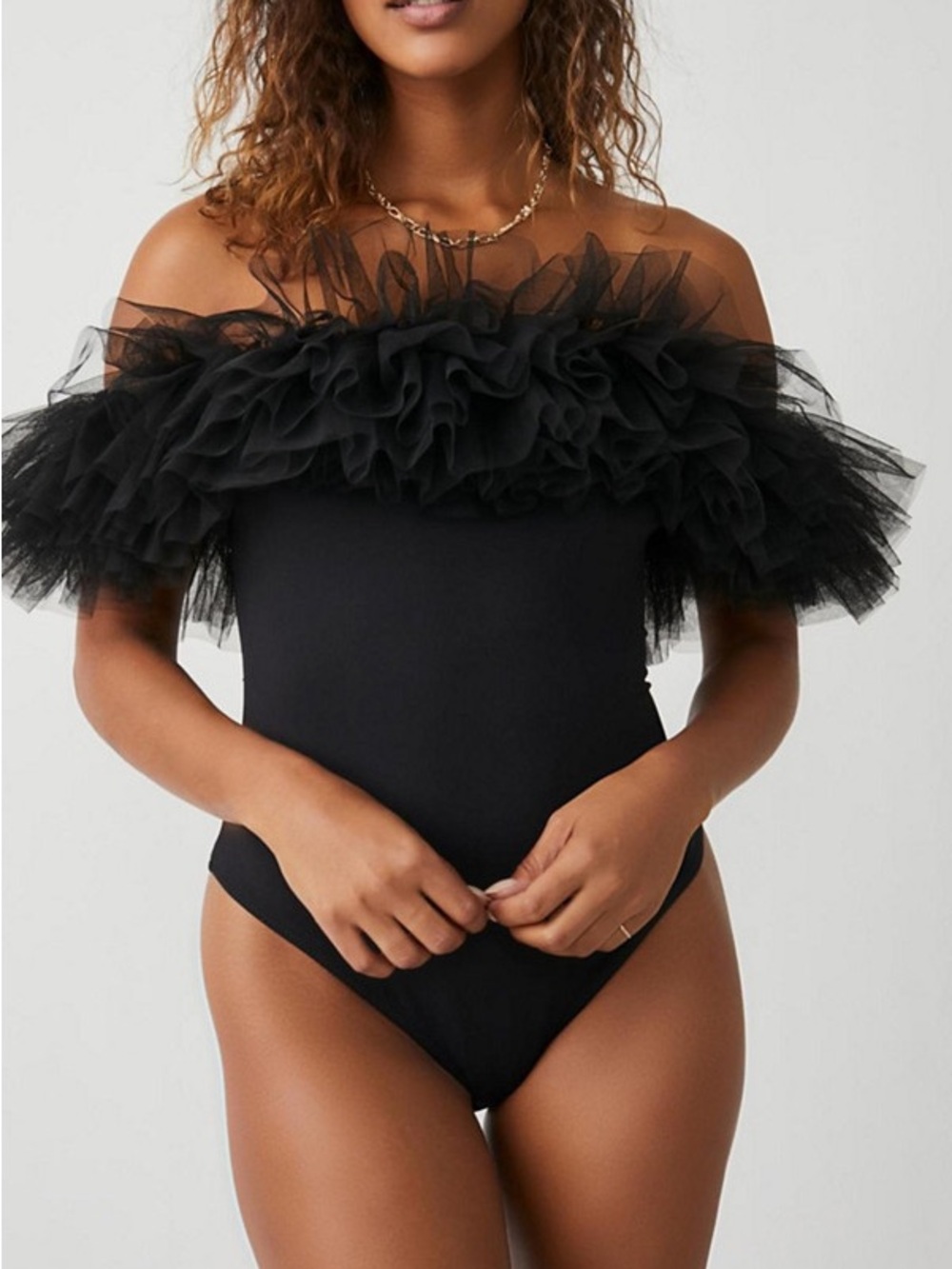 Free People Intimately Big Love Bodysuit